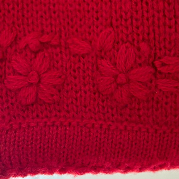 Kobe Size 40 (XL) Red  Sweater/Jacket with Embroidery - Picture 7 of 10